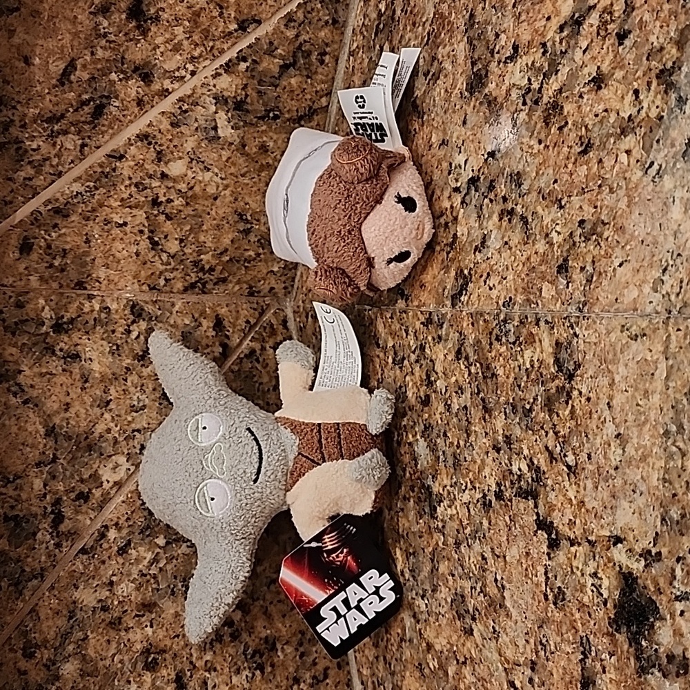 2 Disney Star Wars Plush